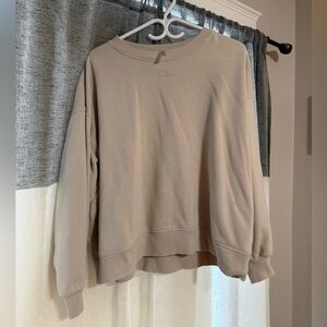 Calvin Klein Women's Beige Crew Neck Sweater
